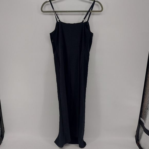 Vince Black Slip Dress with side slip size 2 - Picture 6 of 8